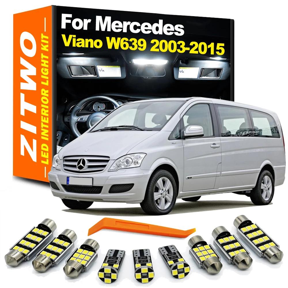 ZITWO-Kit d'éclairage intérieur de pied de porte breton, ampoule LED complète, accessoires pour Merc
