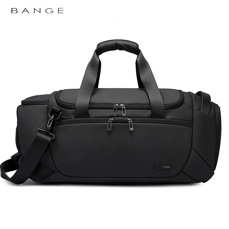 BANGE-Sacs de voyage étanches multifonctions unisexes, bagages de sport personnalisés, valises de sp