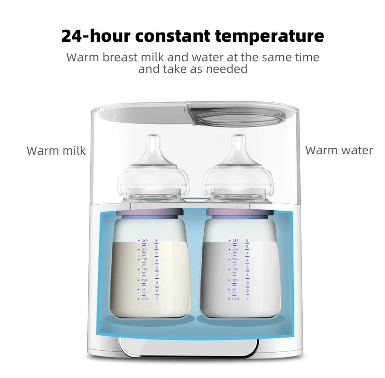Chauffe-biberon multifonction pour bébé, chauffe-aliments rapide pour bébé, chauffe-lait pour bébé, 