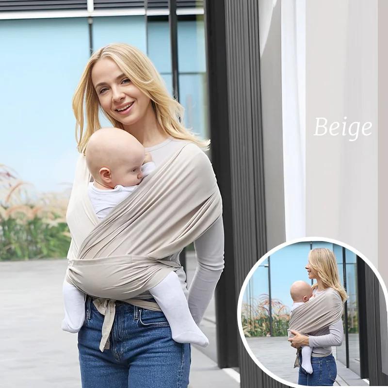 Sac à dos ergonomique pour bébé, écharpe pour nouveau-né avec sangles de sac à dos, Support en forme