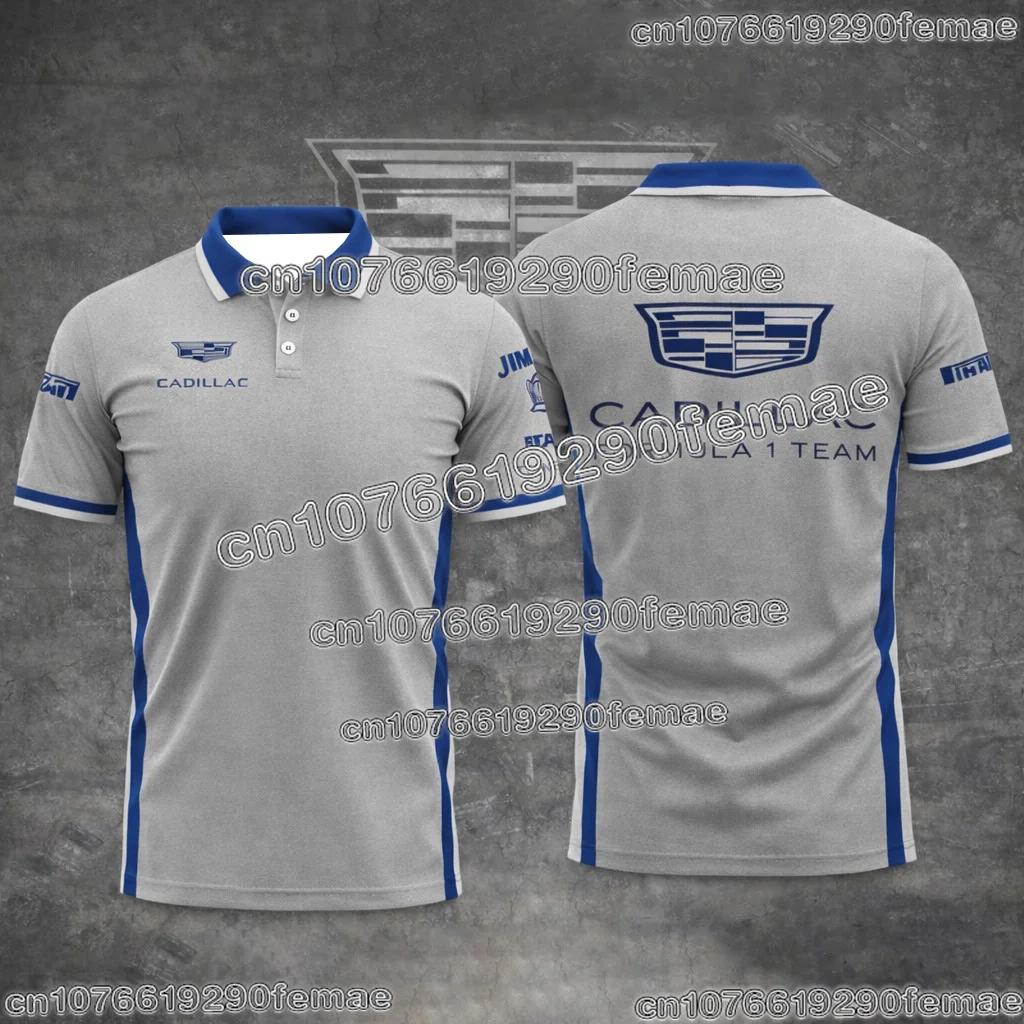 Polo Cadillac Racing Team 2026, élégant et confortable pour l'été, idéal pour les fans des événement