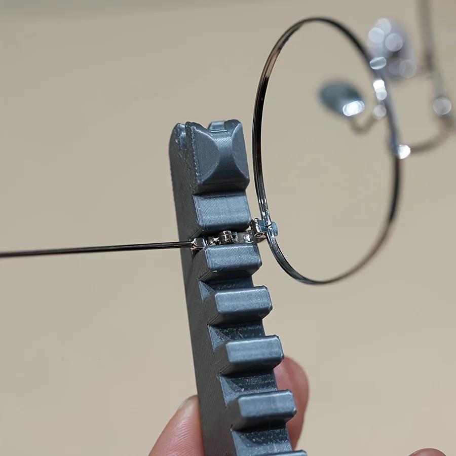 Outil de réparation de lunettes - Portable pour la maison/Soins des yeux - Compatible pour la répara