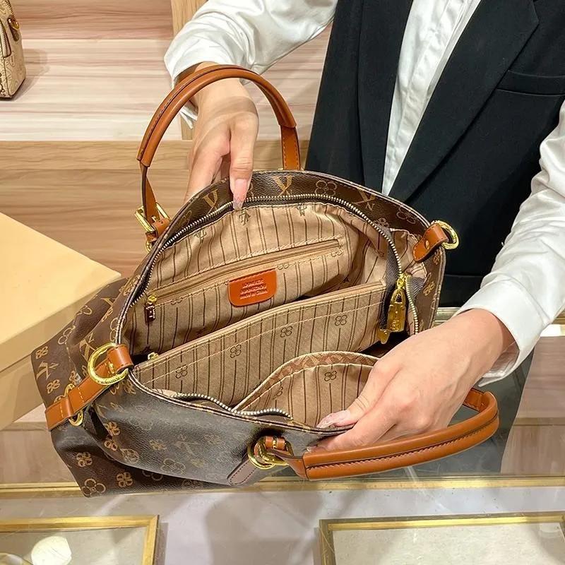 Sac à main de luxe léger pour femme 2025, nouveau sac à main rétro de styliste haut de gamme, sac à 