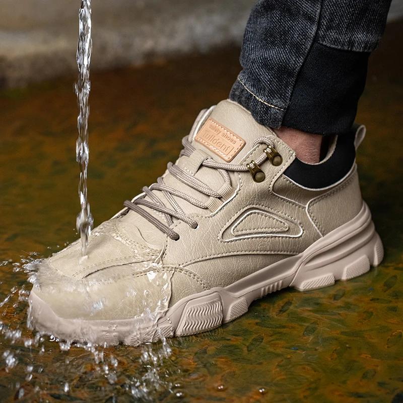 Chaussures de sécurité pour hommes, bottes de sécurité pour hommes, chaussures de travail Anti-écras