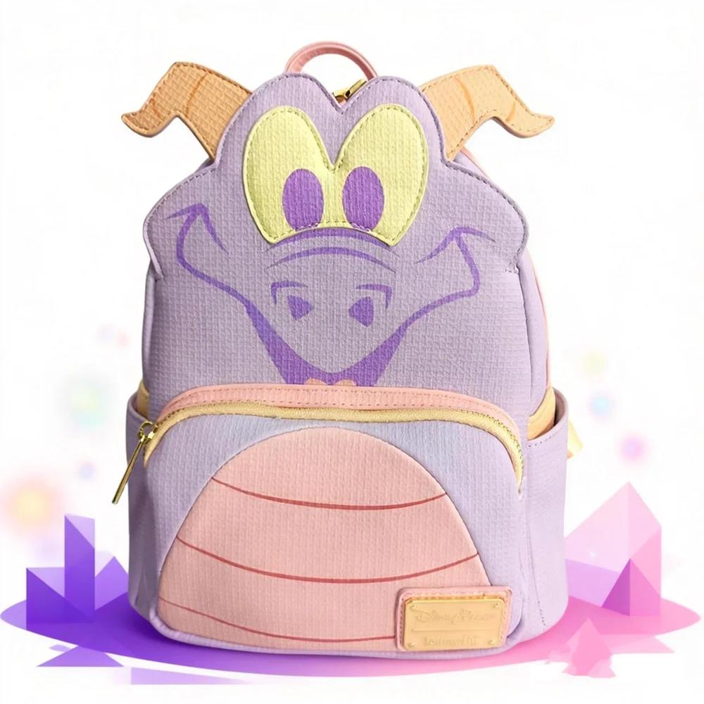 Sac à dos Loungefly Disney Mickey Mouse Ear en cuir PU pour femme, sac de voyage décontracté, mini s