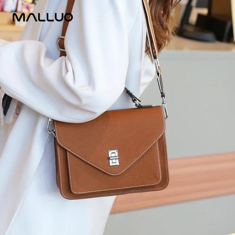 Femmes vache naturelle en cuir véritable sac à bandoulière femme grande capacité sac à bandoulière d