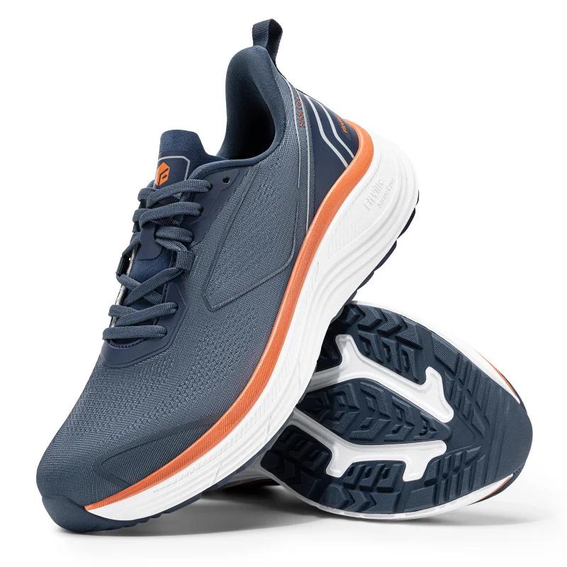 Chaussures de marche Fitville pour hommes, baskets à large conception, chaussures de tennis amorties
