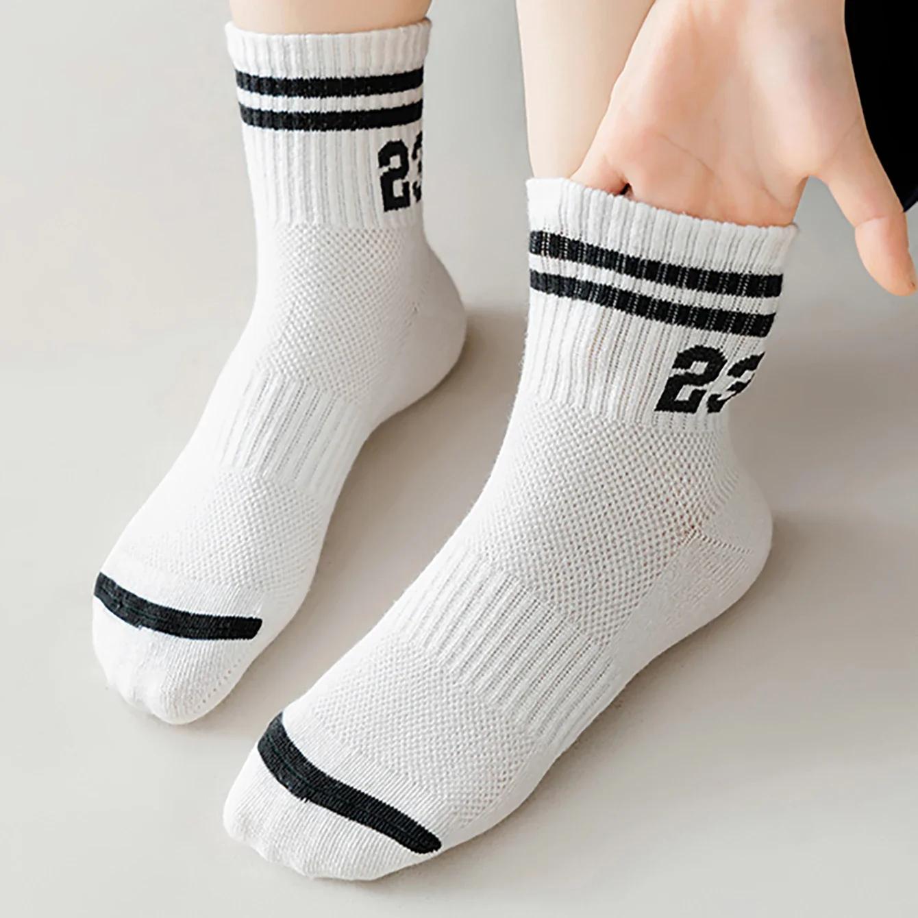 5 paires de chaussettes pour enfants, chaussettes fines en maille respirante pour l'été, chaussettes