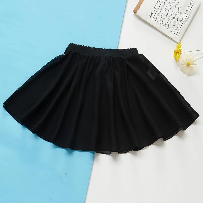 Adulte mousseline de soie Ballet danse Tutu jupe femmes filles gymnastique jupe portefeuille formati
