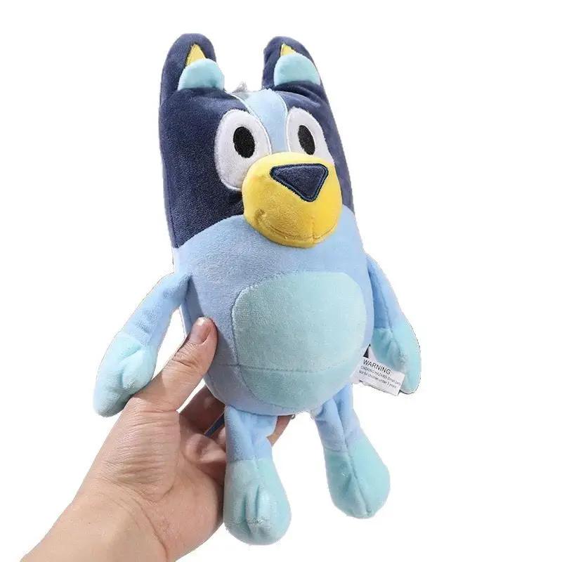 25 cm Blueyed Dog Bingo Famille 25 cm Peluche Dessin Animé Chien Doux Animaux En Peluche Poupées Ann