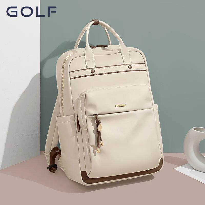 Sac à dos de golf Oxford pour femme, grande capacité, sac à dos pour ordinateur de voyage, sac à dos