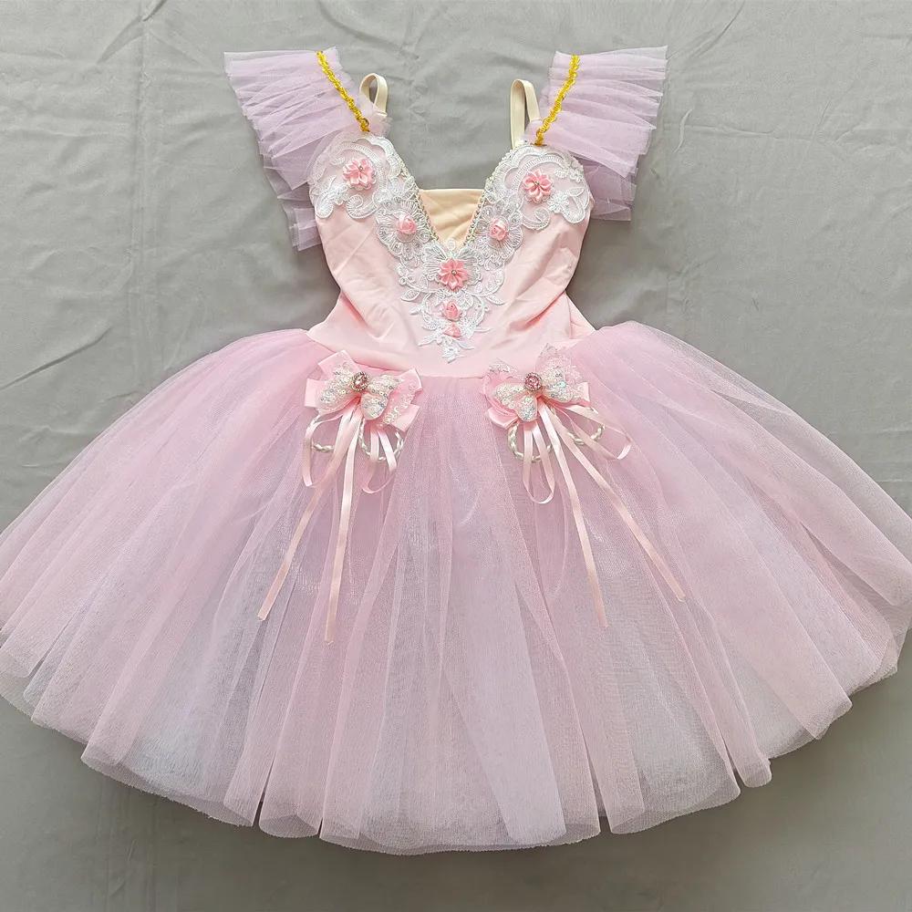 Jupe de ballet pour enfants, jupe de danse pour filles, programme de danse sur campus, costume de da