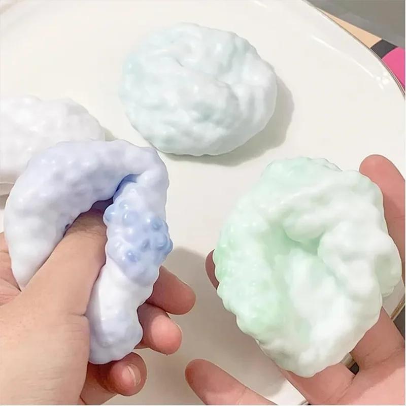 Squishies sous vide façonnable, boule de sable, balle anti-Stress en raisin, balle bruyante, jouet a
