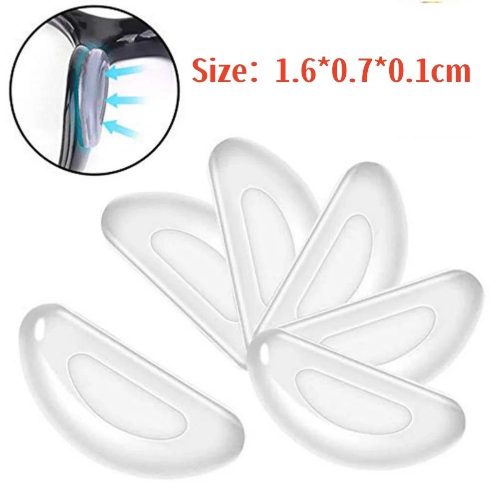 Plaquettes nasales antidérapantes en Silicone, 10/20 pièces, Support de nez pour lunettes légères, a