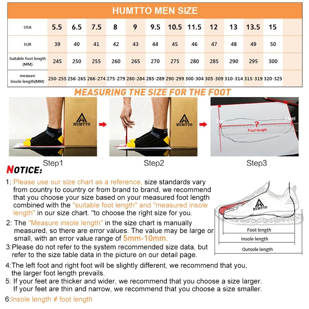 HUMTTO – chaussures de randonnée respirantes pour hommes, baskets d'eau pour la plage en plein air, 