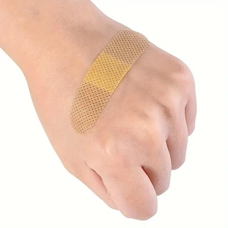 Patchs imperméables pour pansement, 100 pièces, bande de premiers secours, pansement en plâtre auto-