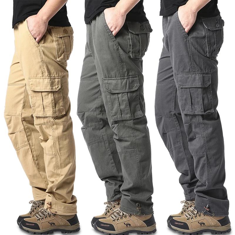 Salopette ample à grande poche pour hommes, pantalon tactique de Jogging pour Sports de plein air, t