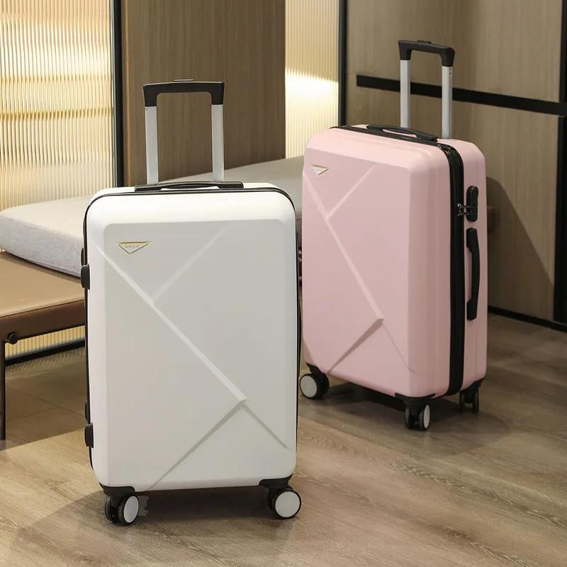 Valise à bagages à main irrégulière Z 20/24/28 pouces, roues rotatives en Abs avec serrure à combina