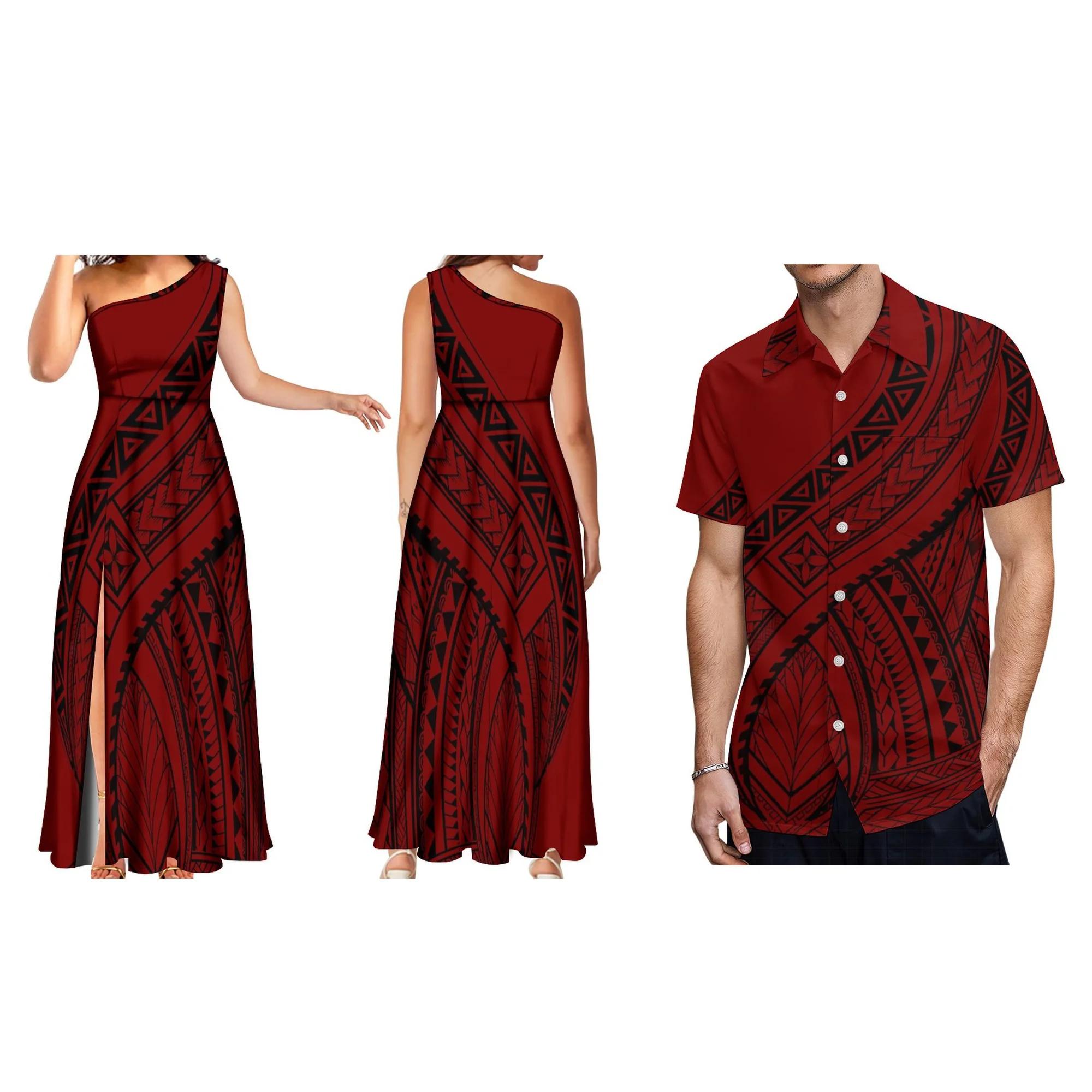 Robe Longue de Soirée en Fibre Maxi Personnalisée pour Femme, Vêtement à Fente Latérale, Imprimé Tri