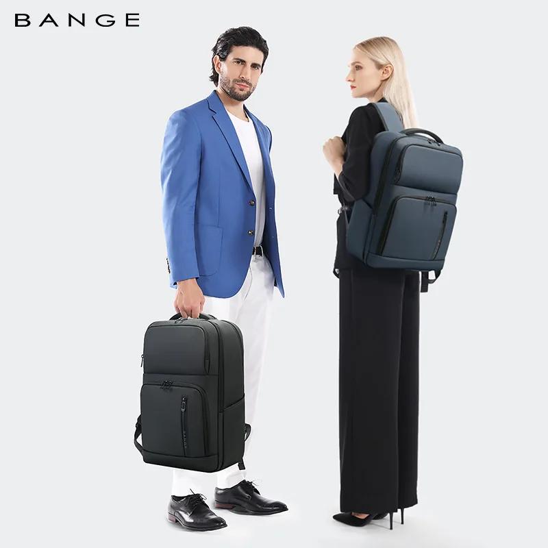 BANGE nouveau sac à dos quotidien de grande capacité pour ordinateur portable d'affaires étanche lég