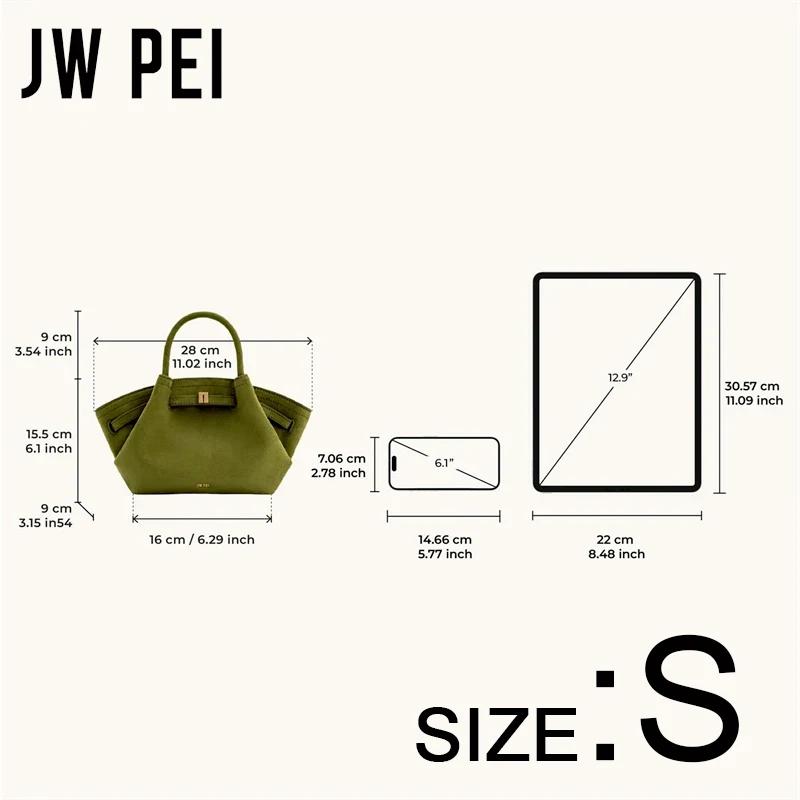Sac à main de luxe JW PEI pour femme, sac fourre-tout en cuir, sac à bandoulière, sac à main de créa