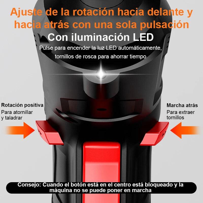 Jeu de tournevis électriques multifonctions 47 pièces, tournevis sans fil avec batterie au Lithium, 