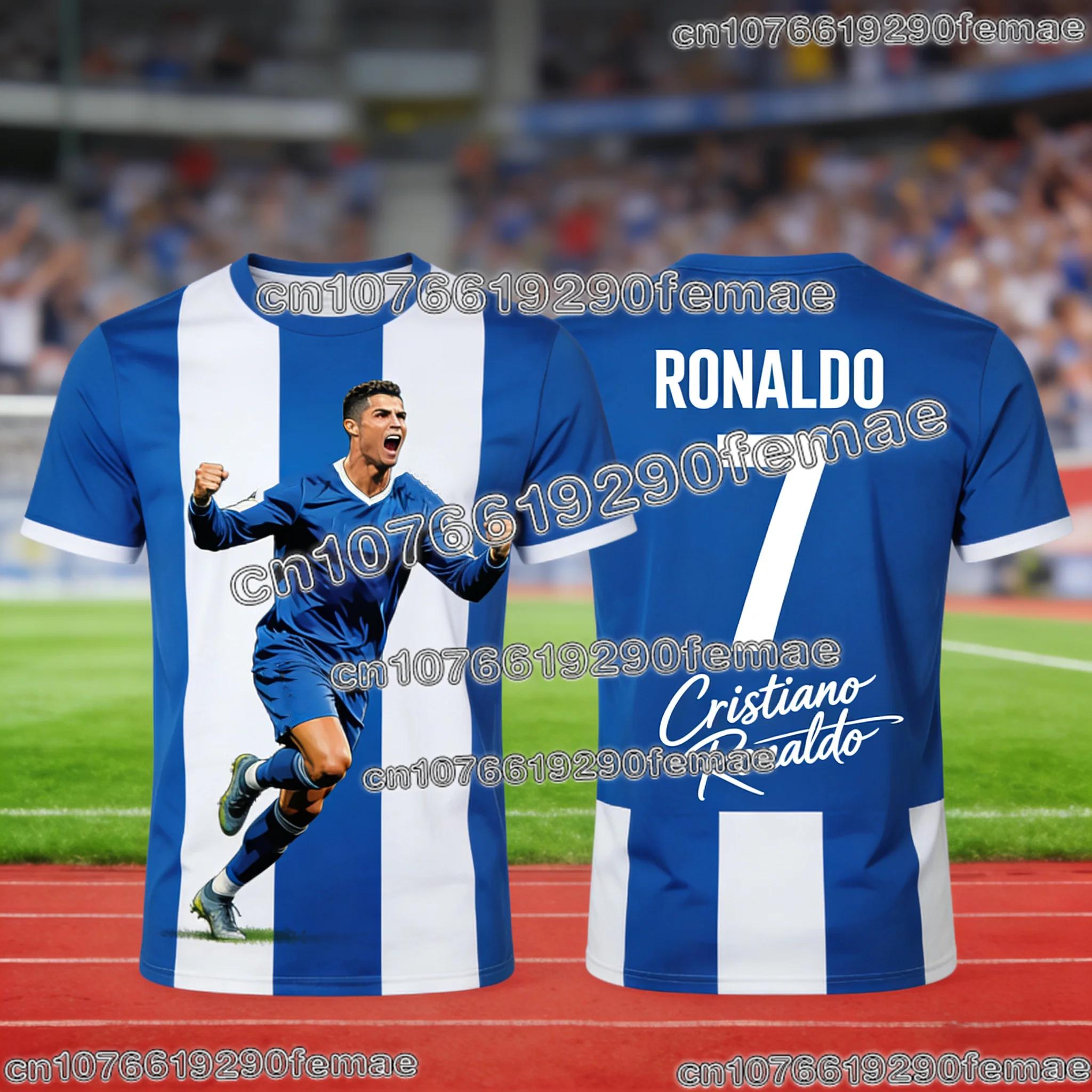 2026 Ronaldo # Maillot de football 7 Fan Edition pour adultes et enfants, chemise d'entraînement de 