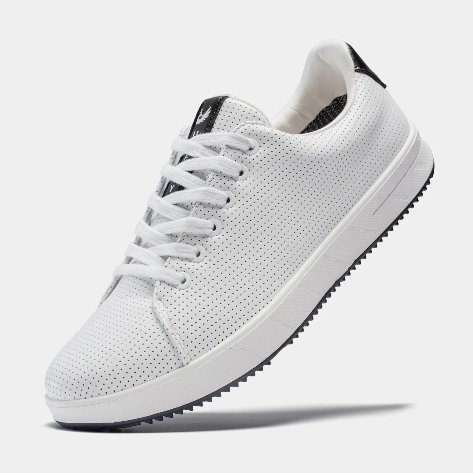 Chaussures de golf professionnelles pour hommes, en cuir, antidérapantes, chaussures de sport d'exté