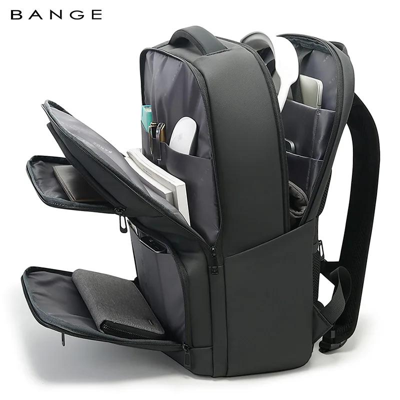 BANGE nouveau sac à dos quotidien de grande capacité pour ordinateur portable d'affaires étanche lég