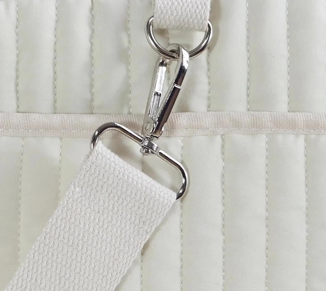 Sac de maman grande capacité bandoulière - Fourre-tout couches bébé coton shopping maternité