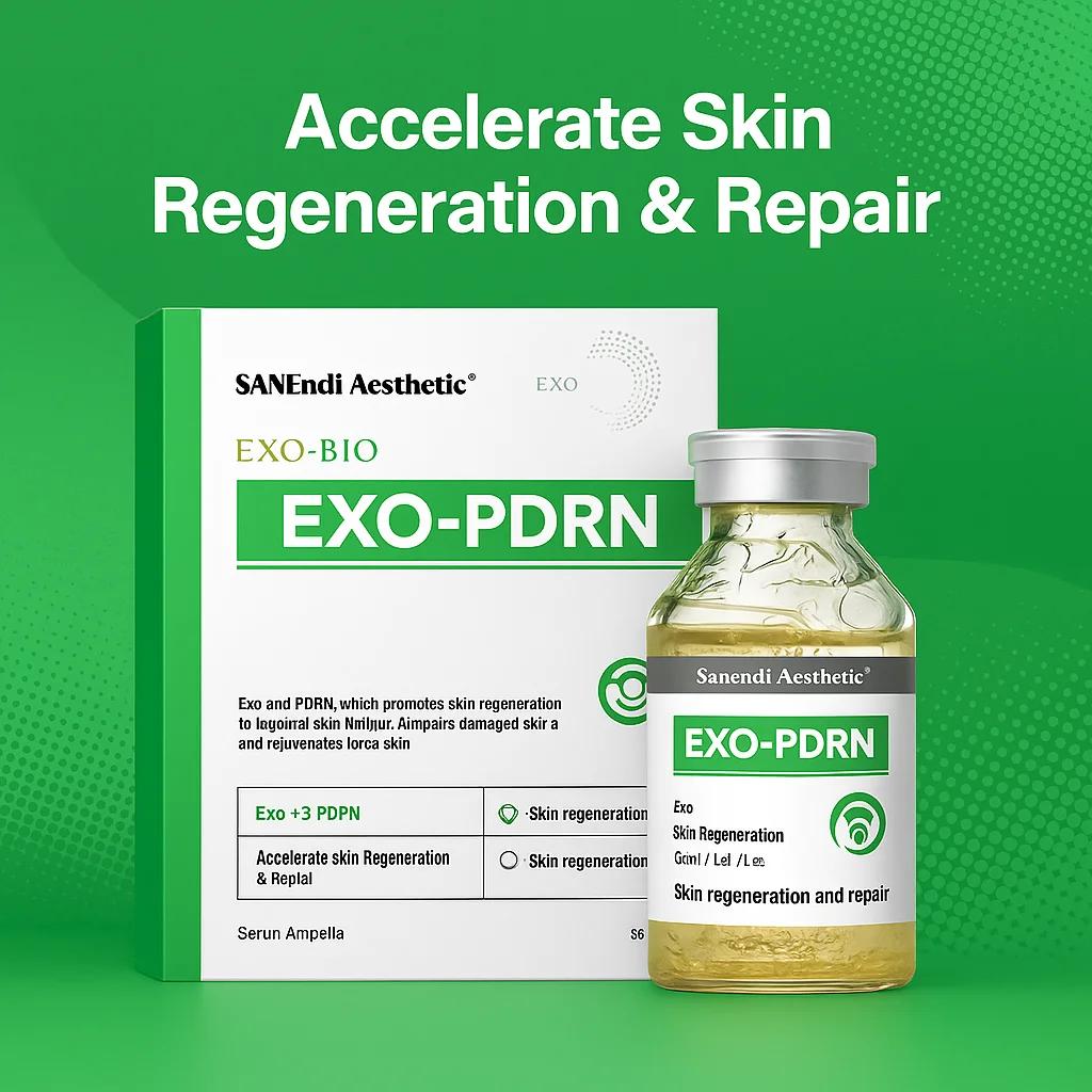 Sérum pour le visage aux cellules de tige EXO-PDRN, 35ML, pour Dermapen Skinbooster, lignes de répar