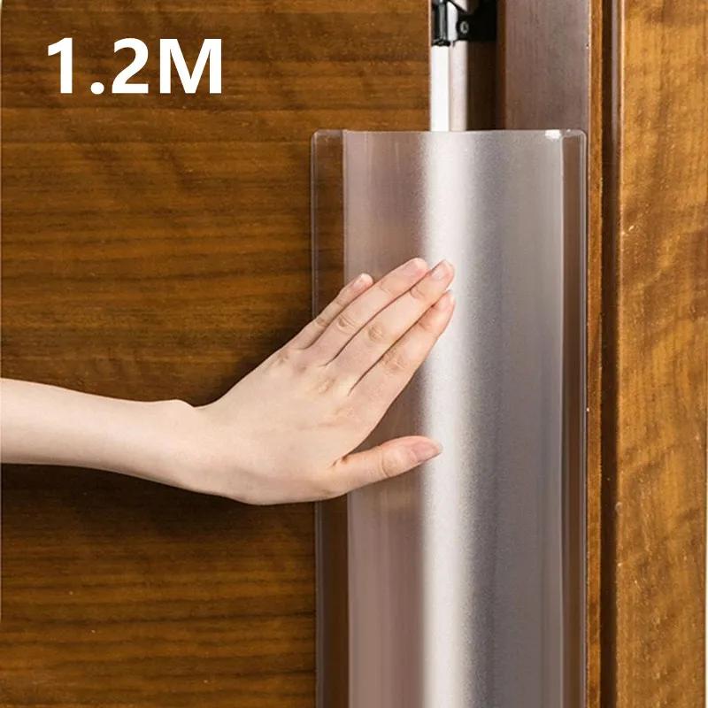 Charnière de porte de sécurité transparente pour enfants, couverture de protection contre le pinceme