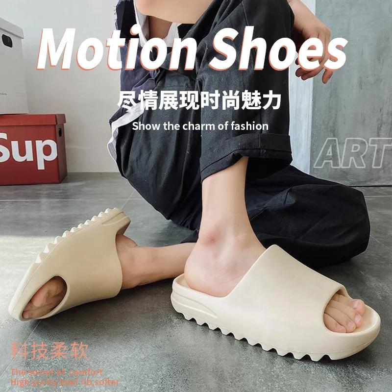Sandales YZY d'été 2026 pour hommes et femmes – Claquettes originales décontractées en EVA pour la p