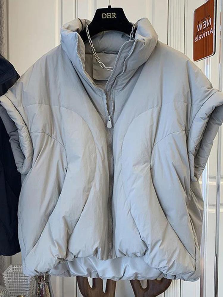 Doudoune Respirante Ultra Légère pour Femme, Manteau Rembourré, Gilet Chaud, Mode Coréenne, Hiver