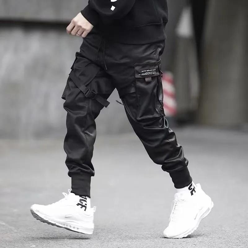 2025 hommes Multi poche pansement tactique technique vêtements pantalons de travail hommes Harajuku 