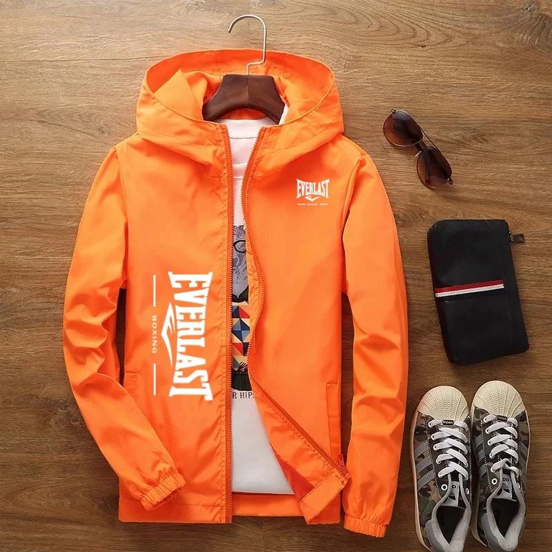 Veste à capuche zippée coupe-vent pour homme 2026 – Tenue décontractée et sportive pour le streetwea