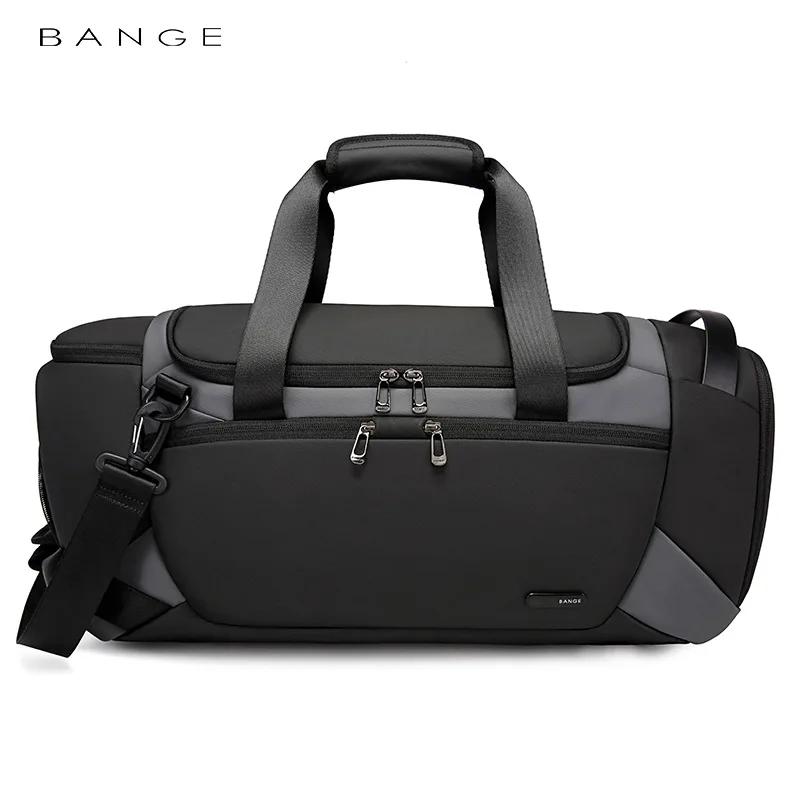 BANGE-Sacs de voyage étanches multifonctions unisexes, bagages de sport personnalisés, valises de sp