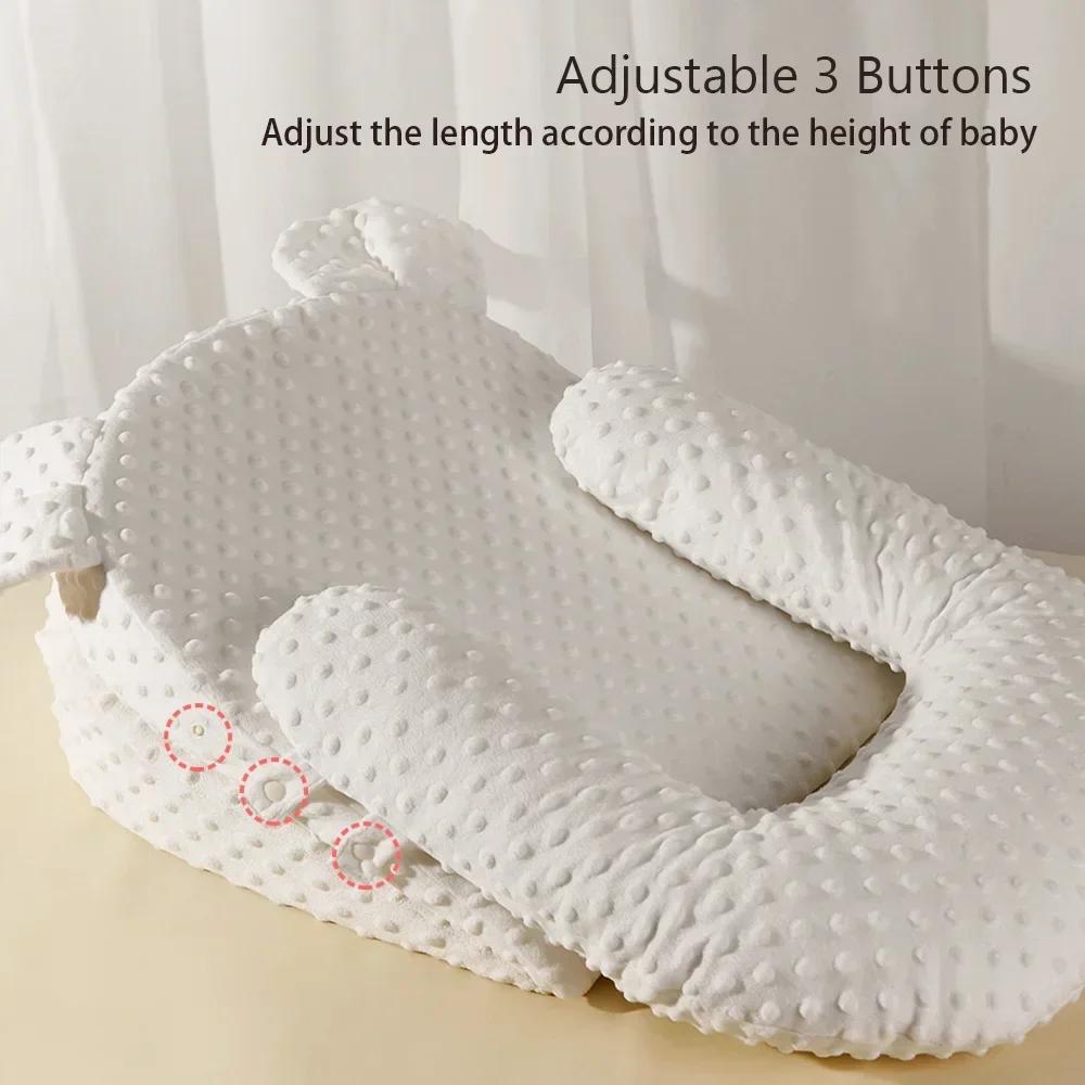 Coussin de couchage anti-débordement pour bébé, dispositif d'alimentation couché pour nouveau-né, or