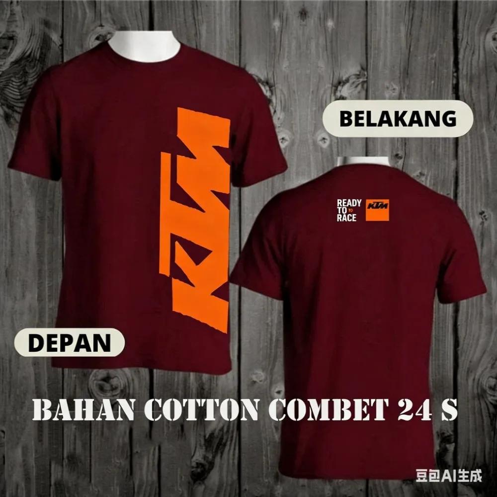 T-shirt de course KTM Ready To Race pour hommes, t-shirt décontracté unisexe, adapté à un usage quot