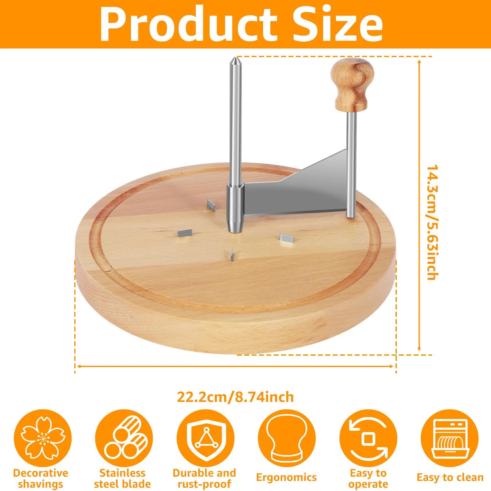 Coupe-fromage en acier inoxydable, rasoir à fromage portatif, râpe à beurre et à fromage, broyeur de
