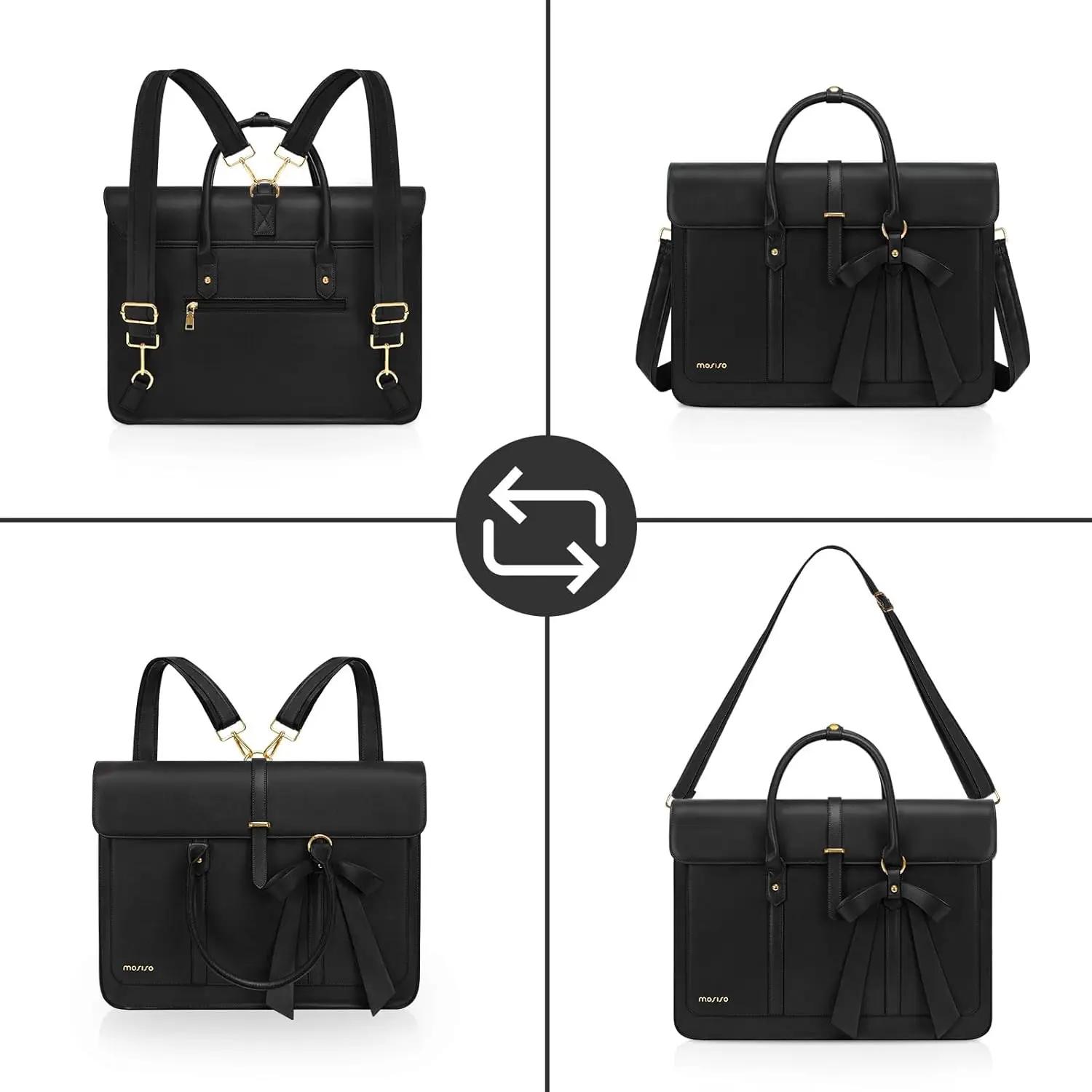 MOSISO sac fourre-tout pour femme pour MacBook Air Pro M3 13.3-17.3 pouces ordinateur portable en cu