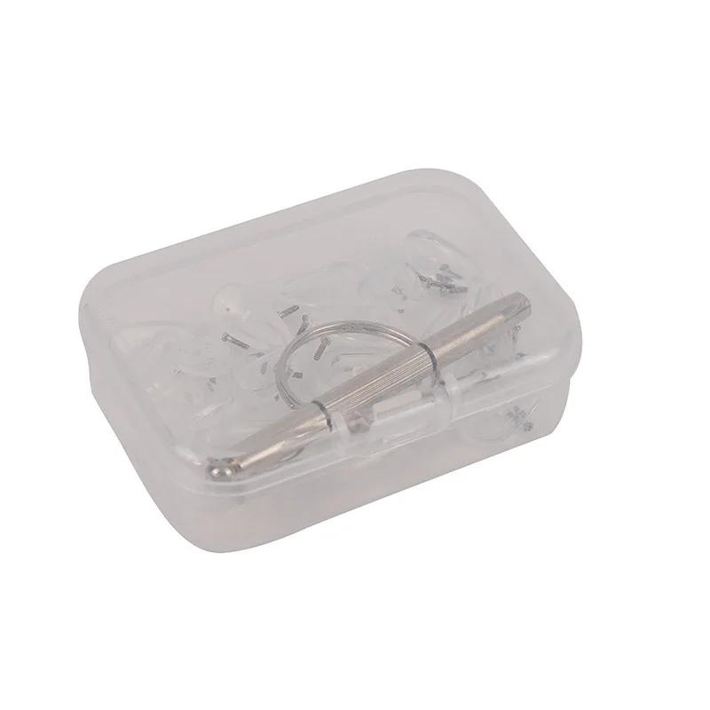 20 pièces lunettes plaquette nasale boîte d'accessoires silicone nez pont coussinet réduction de pre