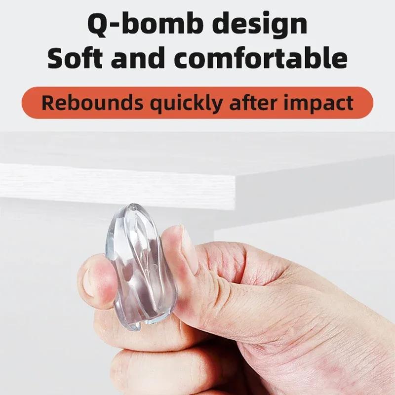 Protecteur lumineux de sécurité en Silicone pour bébé, 16 pièces, couvercle de Protection des bords 