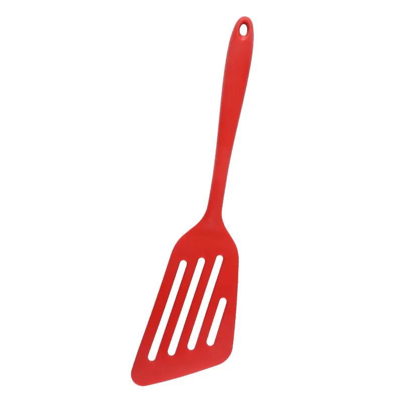 Ustensiles de cuisine en silicone pour œufs, poisson, poêle à frire, spatule, pelle à frire, tourneu
