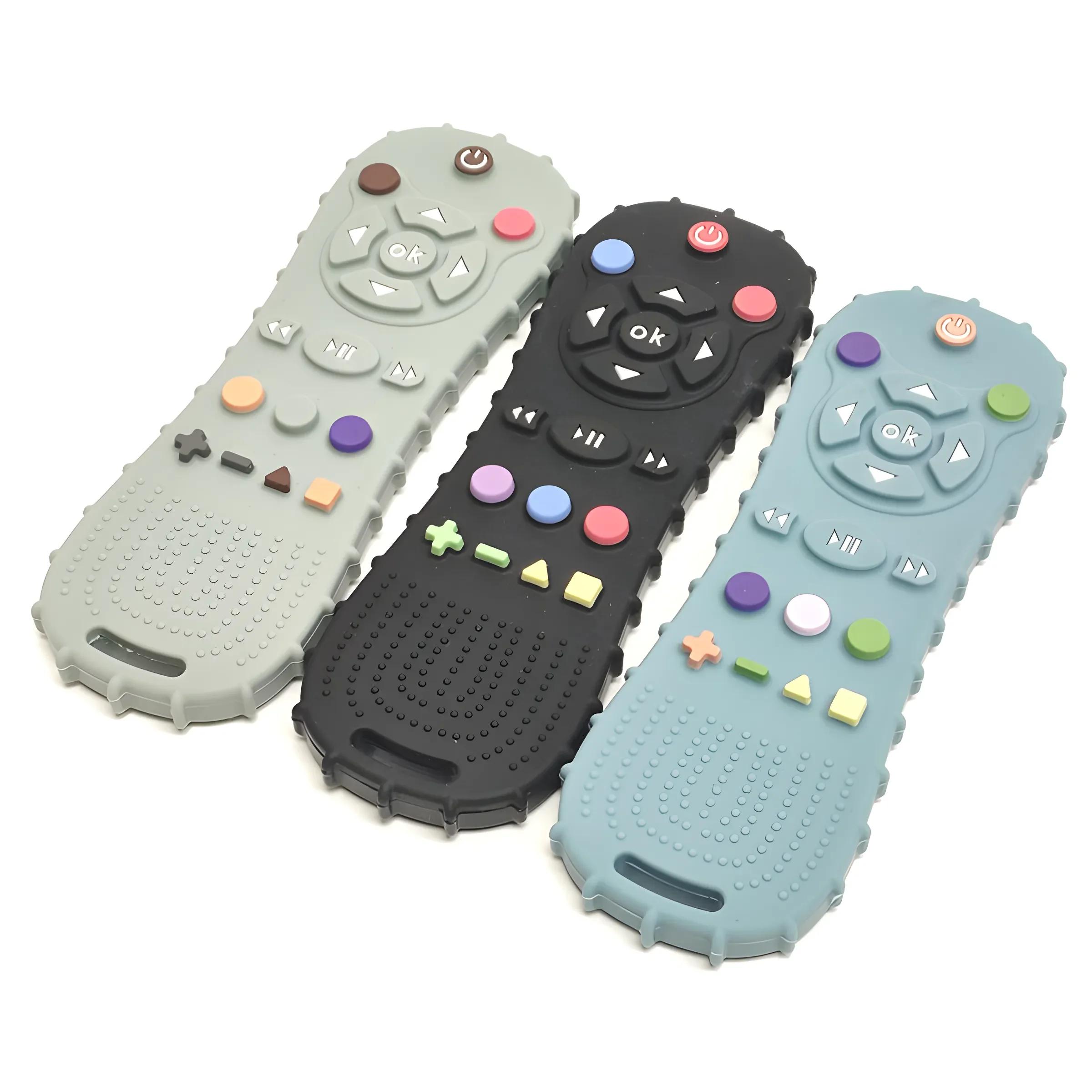 Gants anti-alimentation en silicone pour bébé, bracelet tétine, anciers de dentition, jouets à mordr