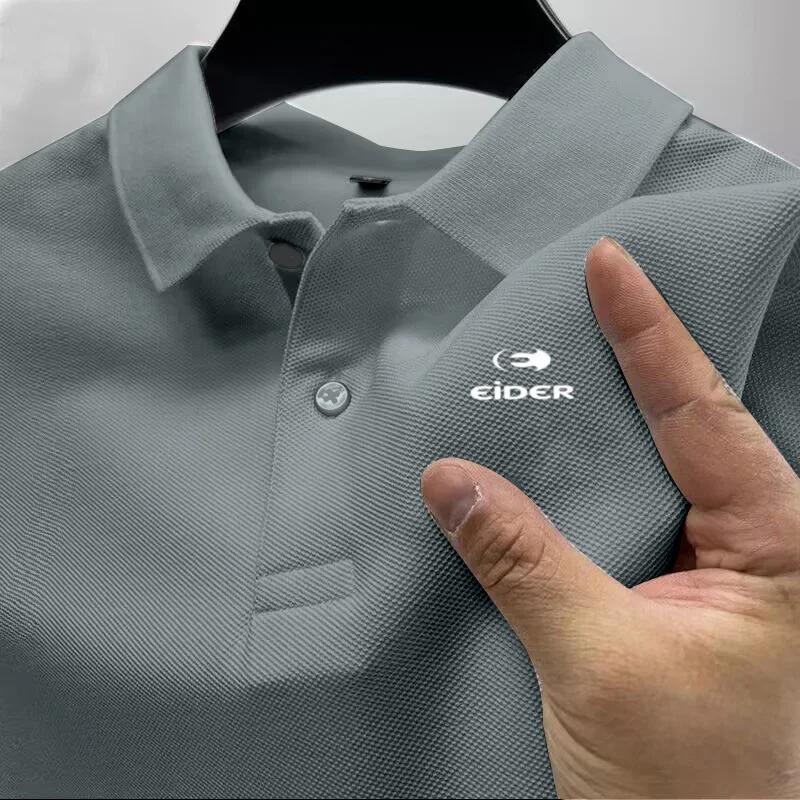 Polo décontracté de luxe pour homme 2026, vêtements d'été de marque de haute qualité à manches court