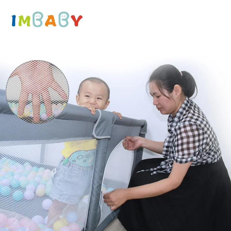 Parc pour bébé 150x180CM, barrière de sécurité pour enfants, clôture pour aire de jeux antidérapante