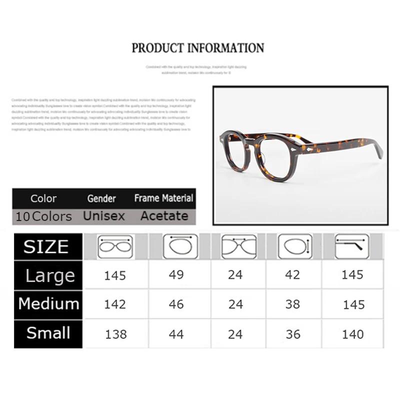 Lunettes de soleil polarisées pour hommes et femmes, style Johnny Depp Lemtosh, monture vintage en a