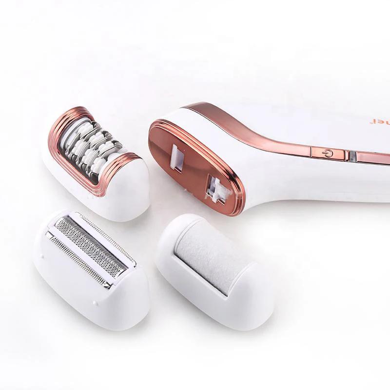Kemei femmes épilateur électrique dame épilation visage, corps, jambe, Bikini, jambes, bras, aissell