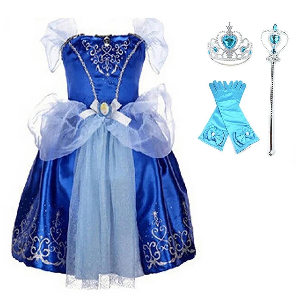 Costume de princesse pour enfants, robe fantaisie à fleurs, pour noël, anniversaire, carnaval, dégui